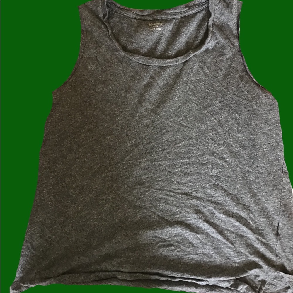 Gray madewell tank top